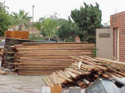 Wood pilings @ Palms-Rancho
