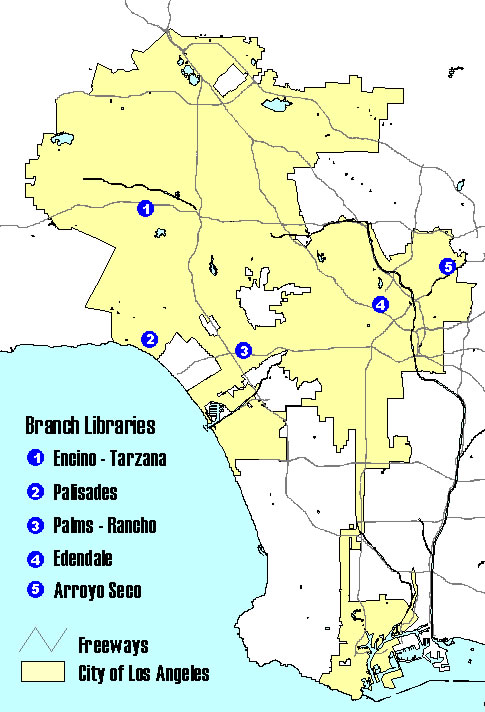 Library Sites Map